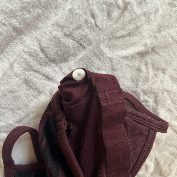 Lululemon Maroon and Black Tank Top - Picture 3 of 3